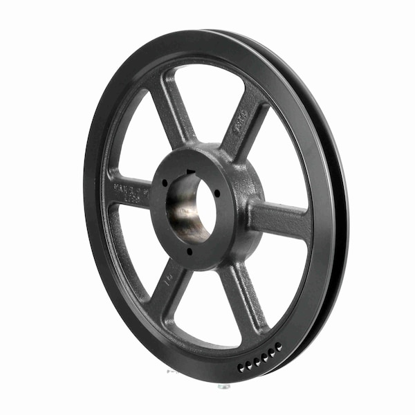 1 Groove Cast Iron Bushed Bore Multiple Sheave, 1TB136